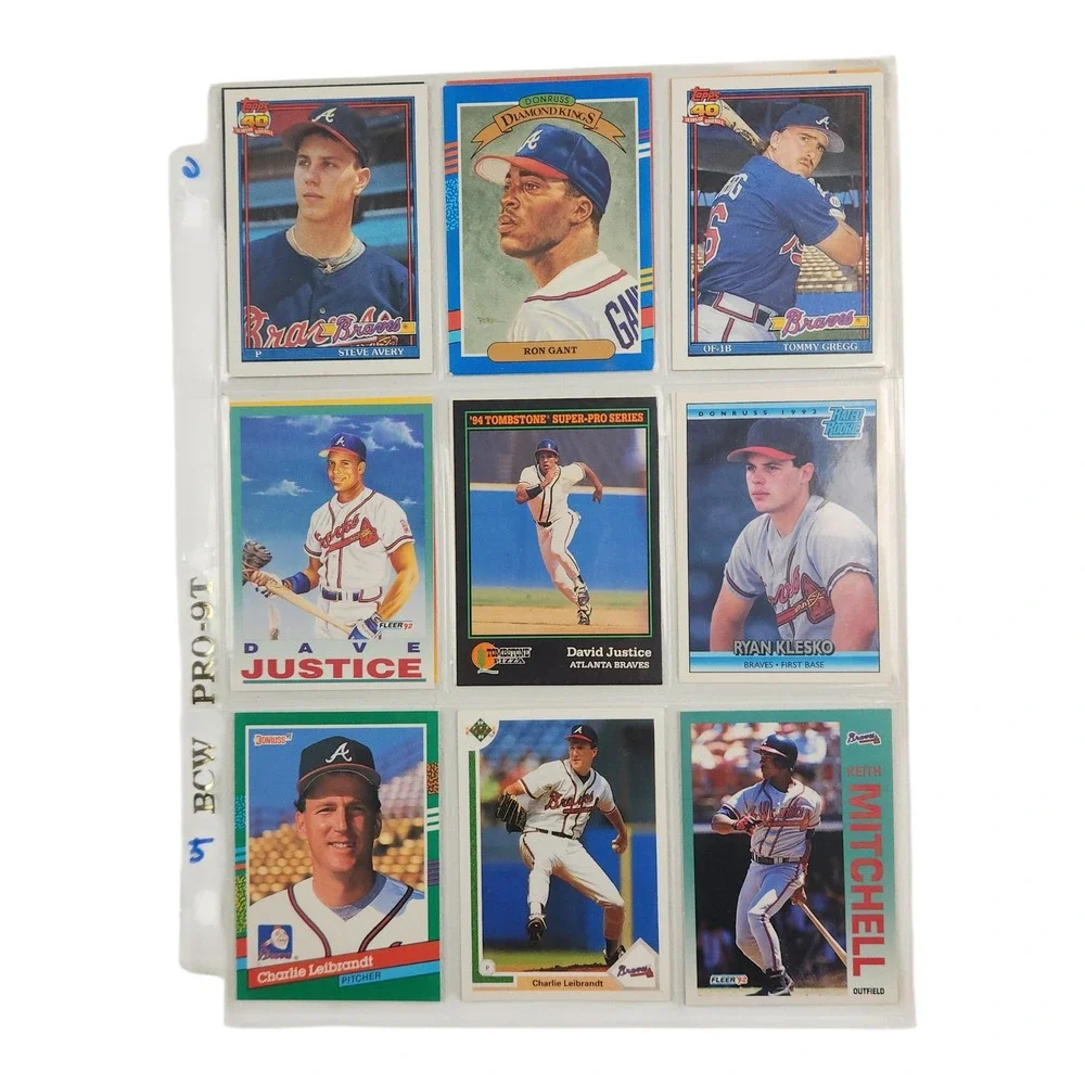 Huge 336 MLB Card Lot Nolan Ryan, George Brett, Ozzie Smith Topps, Fleer